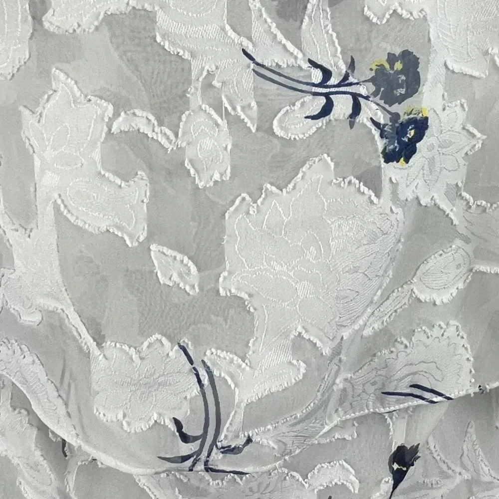 Lucky Brand Coral Cold Shoulder Polyester Top - Picture 8 of 8